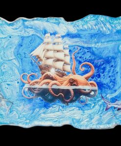 Handcrafted Cast Resin Trays