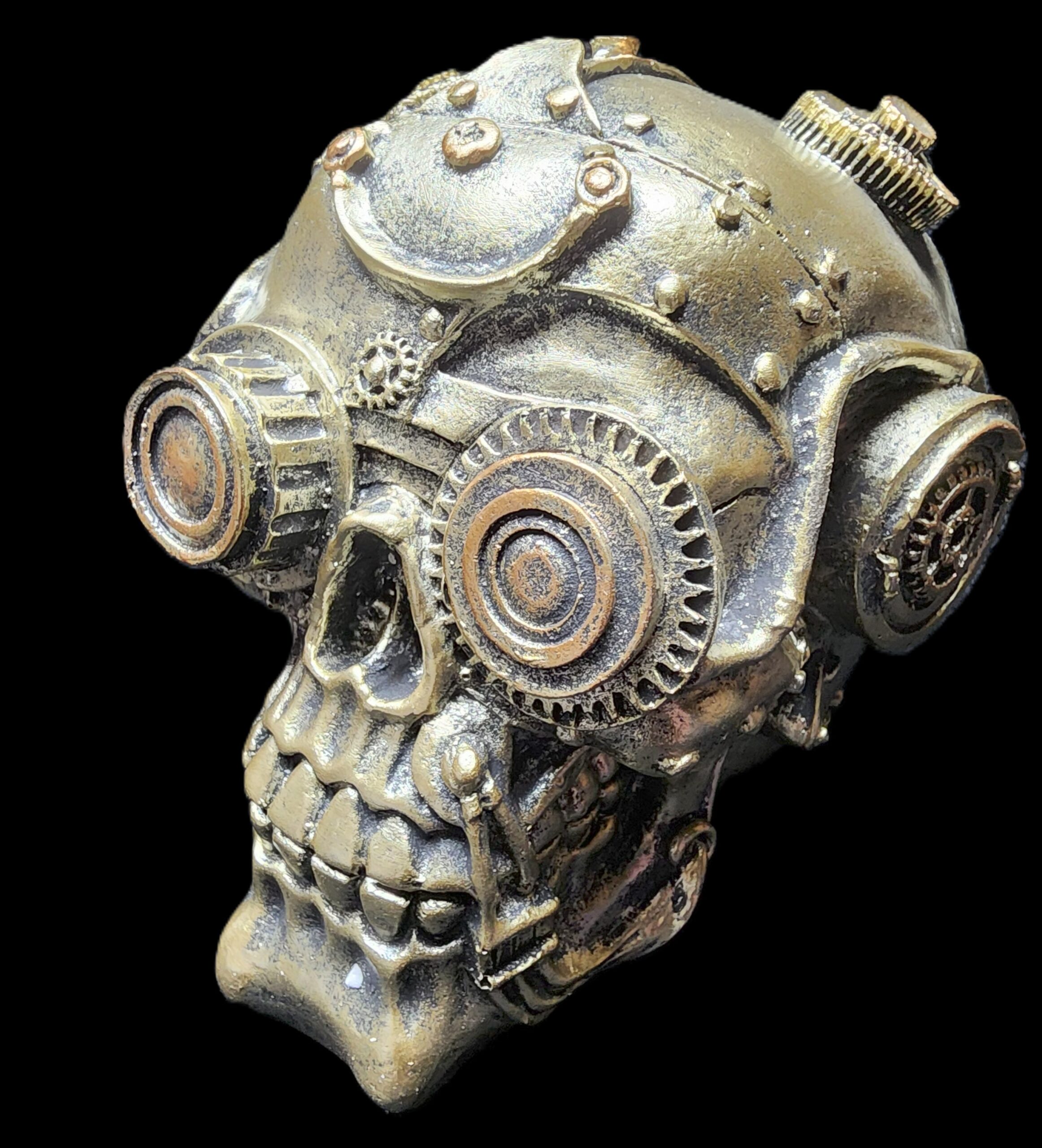 The Mechanized Relic Steampunk Skull