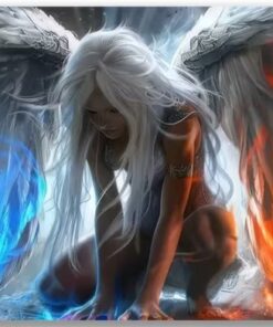 Canvas Painting Unframed Angel