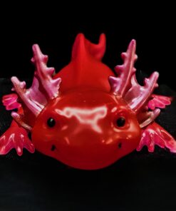 Glow in the Dark Axolotl Pink
