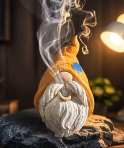 Smoking Gnome Incense Cone Burner
