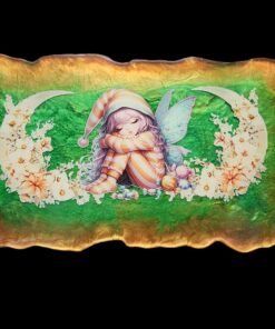 Sleepy Fairy Vanity Tray with Handles